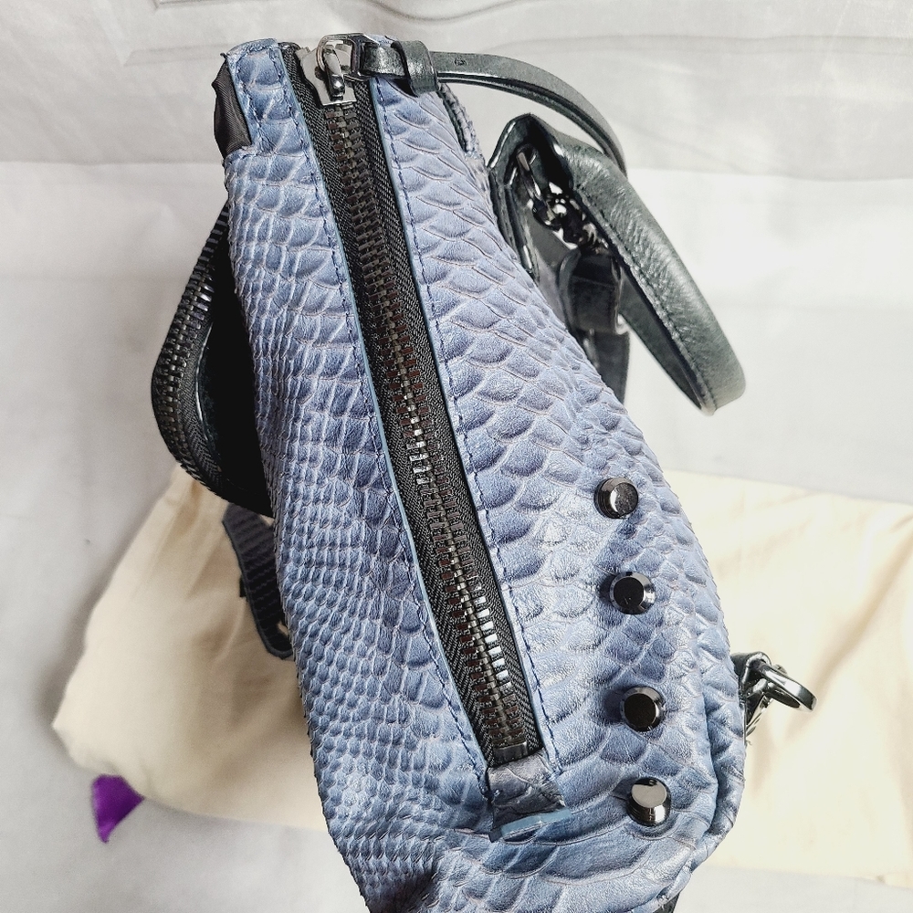 Botkier Warren Python Print Leather Backpack - Picture 3 of 10
